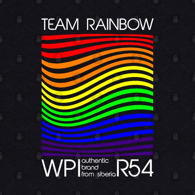 LGBT Pride Team Rainbow R54 by teamrainbowstore